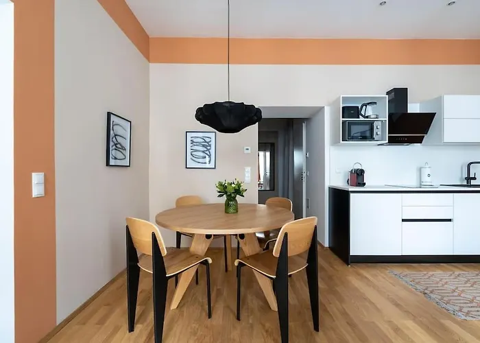 Artful 1br Suite, Nearby By Hm Відень